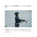 シマノ ラッシュガード WJ-040X サンプロテクション ジップアップ グラフィックパーカー ブルーマルチカモ SHIMANO