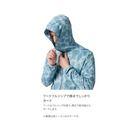 シマノ ラッシュガード WJ-040X サンプロテクション ジップアップ グラフィックパーカー ブルーマルチカモ SHIMANO