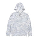 シマノ ラッシュガード WJ-040X サンプロテクション ジップアップ グラフィックパーカー ライトグレーマルチカモ SHIMANO