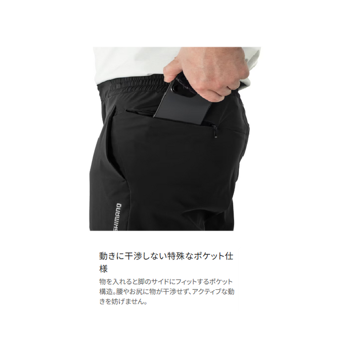シマノ　WP-001Y ドライバーサタイル パンツ L ブラック 楽天市場】シマノ WP-001Y ドライバーサタイル パンツ L