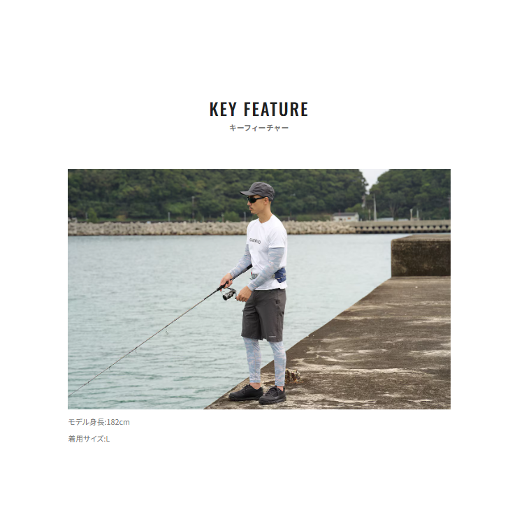 シマノ パンツ WP-061Y コーデュラ® アクティブタフ ショーツ チャコール SHIMANO