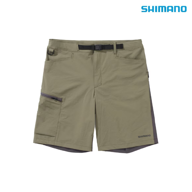 シマノ パンツ WP-061Y コーデュラ® アクティブタフ ショーツ ダークカーキ SHIMANO