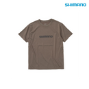 シマノ シャツ SH-021W ドライロゴTシャツ ショートスリーブ ダークカーキ SHIMANO