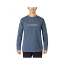 シマノ シャツ SH-022W ドライロゴTシャツ ロングスリーブ ダークカーキ SHIMANO