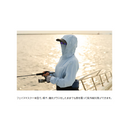 シマノ シャツ SH-060Y サンプロテクション フーディーシャツ ライトブルー SHIMANO