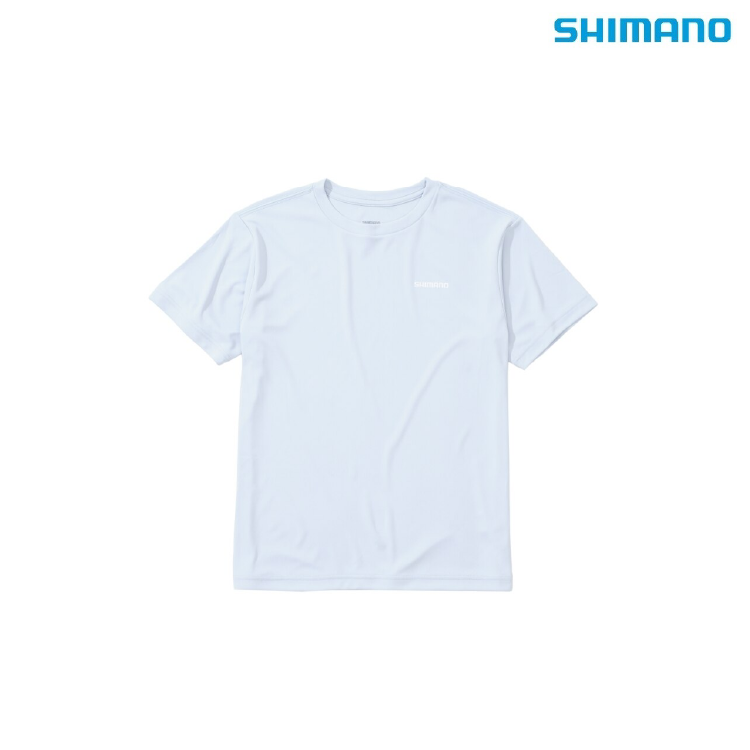 シマノ シャツ SH-061Y サンプロテクションTシャツ ショートスリーブ ライトブルー SHIMANO