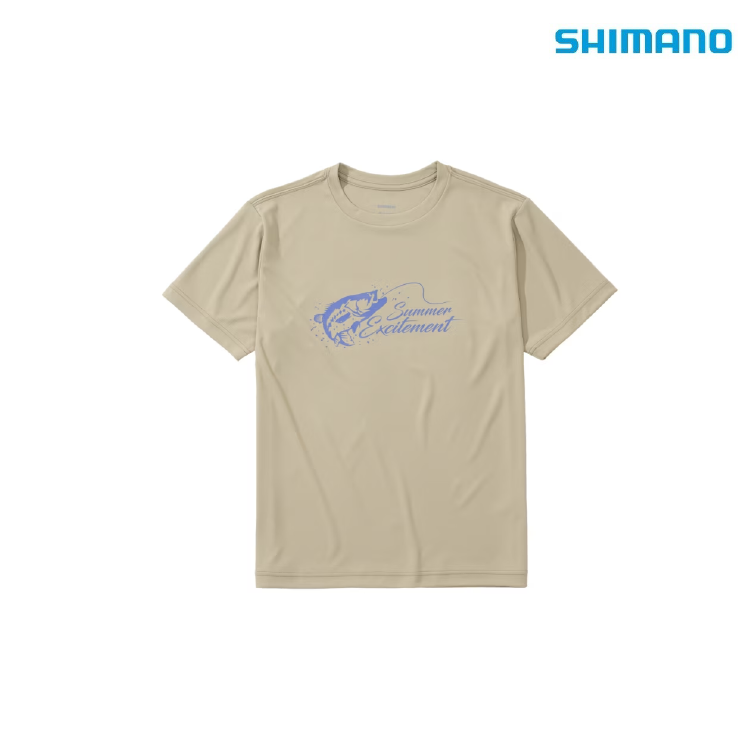 シマノ シャツ SH-061Y サンプロテクションTシャツ ショートスリーブ モスグレー SHIMANO