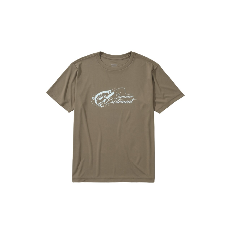 シマノ シャツ SH-061Y サンプロテクションTシャツ ショートスリーブ ダークカーキ SHIMANO