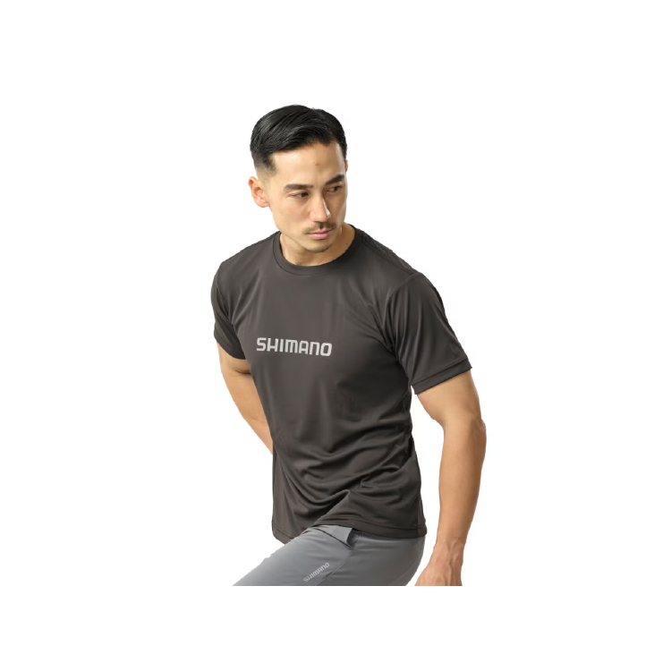 シマノ シャツ SH-061Y サンプロテクションTシャツ ショートスリーブ モスグレー SHIMANO
