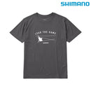 シマノ シャツ SH-061Y サンプロテクションTシャツ ショートスリーブ チャコール SHIMANO