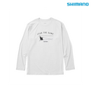 シマノ シャツ SH-062Y サンプロテクションTシャツ ロングスリーブ ライトグレー SHIMANO