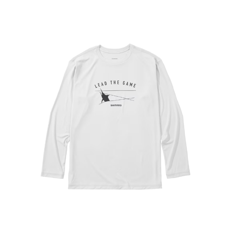 シマノ シャツ SH-062Y サンプロテクションTシャツ ロングスリーブ ライトグレー SHIMANO