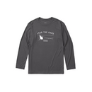 シマノ シャツ SH-062Y サンプロテクションTシャツ ロングスリーブ チャコール SHIMANO