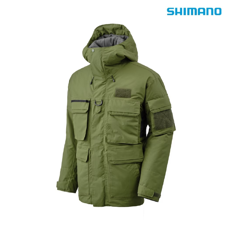 シマノ 防寒ジャケット RB-034Y ESインサレーションジャケット 03 カーキ レディース SHIMANO