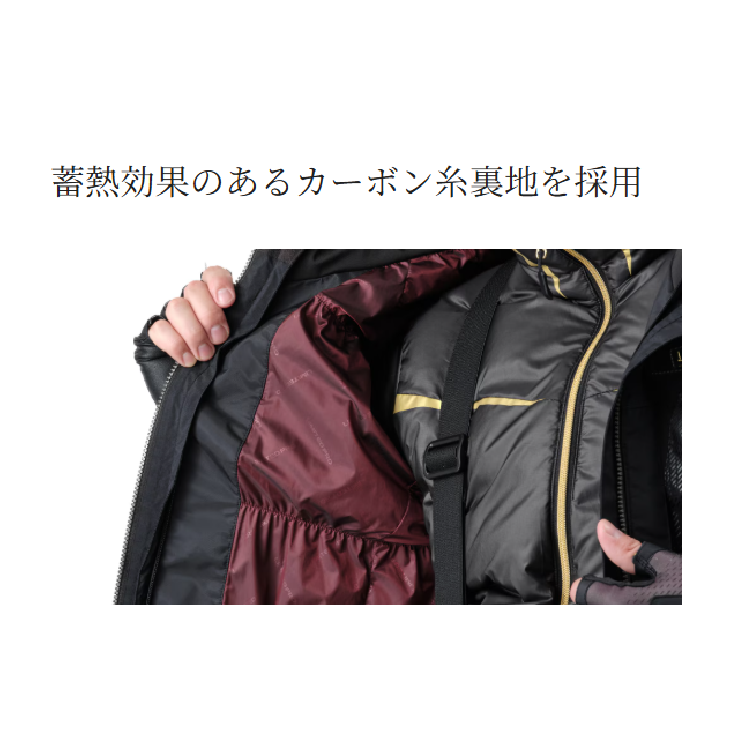 シマノ 防寒スーツ RB-130Y リミテッドプロ ゴアテックス ダウンシステムスーツ ブラッドレッド SHIMANO