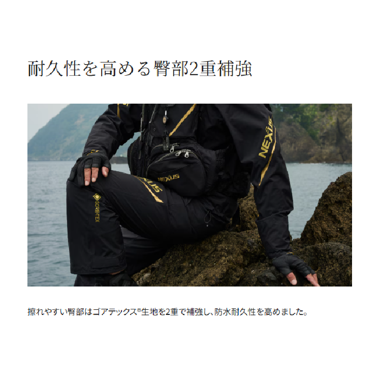 シマノ 防寒スーツ RT-133Y ネクサス ゴアテックス テクノレイヤードスーツ レッド SHIMANO