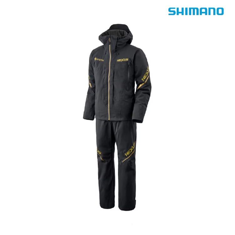 シマノ 防寒スーツ RT-133Y ネクサス ゴアテックス テクノレイヤードスーツ ブラック SHIMANO
