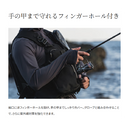 シマノ シャツ SH-060Y サンプロテクション フーディーシャツ チャコール SHIMANO