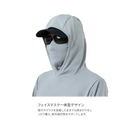シマノ シャツ SH-060Y サンプロテクション フーディーシャツ チャコール SHIMANO
