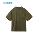 シマノ シャツ SH-031Z ドライポケットTシャツ カーキ SHIMANO