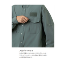 シマノ シャツ SH-002Z フィッシングシャツ ロングスリーブ オリーブ SHIMANO