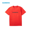シマノ シャツ SH-021Z ドライロゴTシャツ レッド SHIMANO