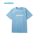 シマノ シャツ SH-021Z ドライロゴTシャツ スモークブルー SHIMANO