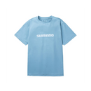 シマノ シャツ SH-021Z ドライロゴTシャツ スモークブルー SHIMANO