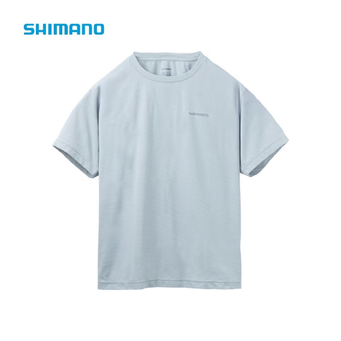 シマノ シャツ SH-041Z ドライメッシュTシャツ ライトグレー SHIMANO