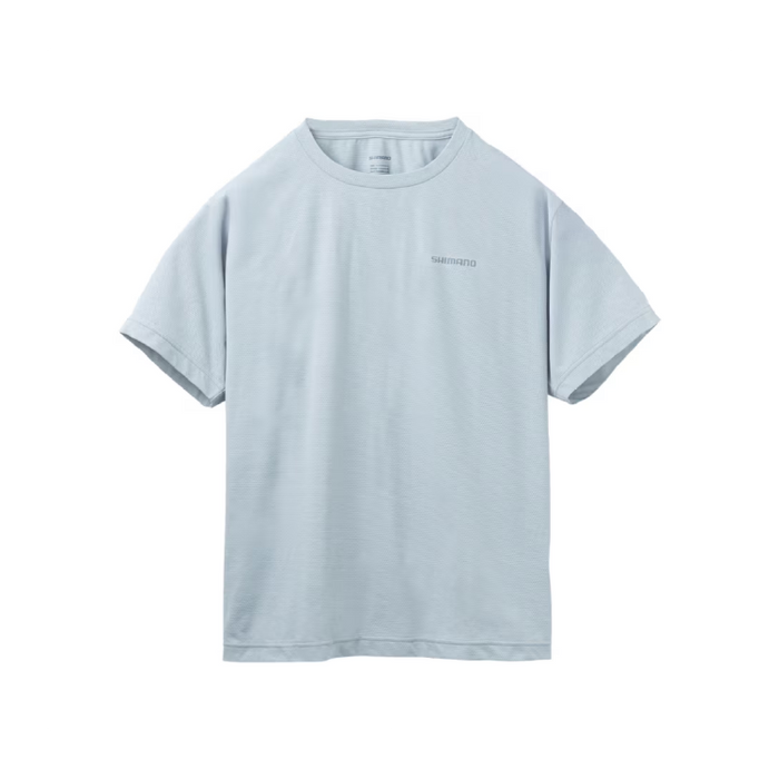 シマノ シャツ SH-041Z ドライメッシュTシャツ ライトグレー SHIMANO