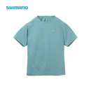 シマノ シャツ SH-041Z ドライメッシュTシャツ スモークブルー SHIMANO
