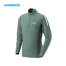 シマノ シャツ SH-040X ウォーターリペル ハーフジップシャツ ロングスリーブ オリーブ SHIMANO