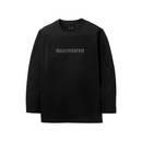 シマノ シャツ SH-022Z ドライロゴTシャツ ロングスリーブ ブラック SHIMANO