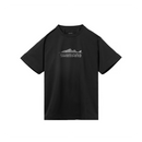 シマノ シャツ SH-023Z ドライグラフィックTシャツ フィッシュライン ブラック SHIMANO