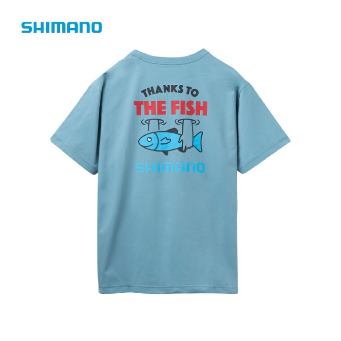シマノ シャツ SH-023Z ドライグラフィックTシャツ サンクスフィッシュ