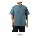 シマノ シャツ SH-001Z フィッシングシャツ ショートスリーブ ブルーグレー SHIMANO