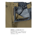 シマノ レインウェア RA-024Z ESレインパンツ 03 カーキ SHIMANO