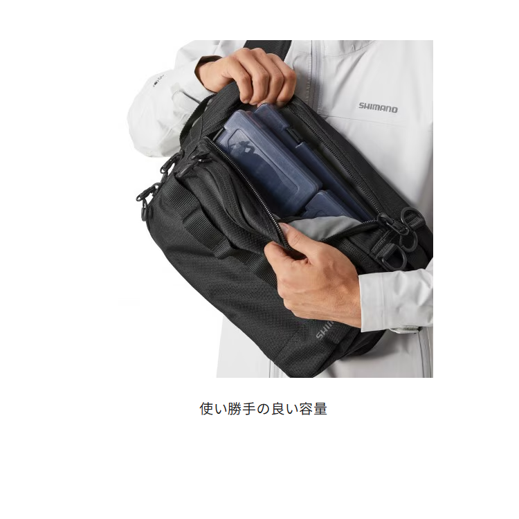 シマノ SHIMANO バッグ BS-025T スリング ショルダーバッグ Sサイズ