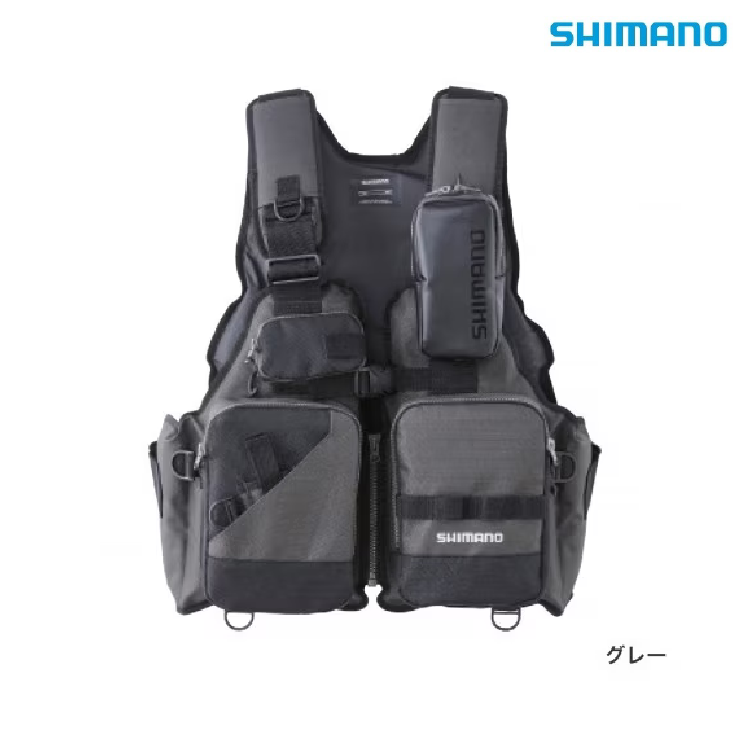 シマノ VF-024U ゲームベスト グレー SHIMANO