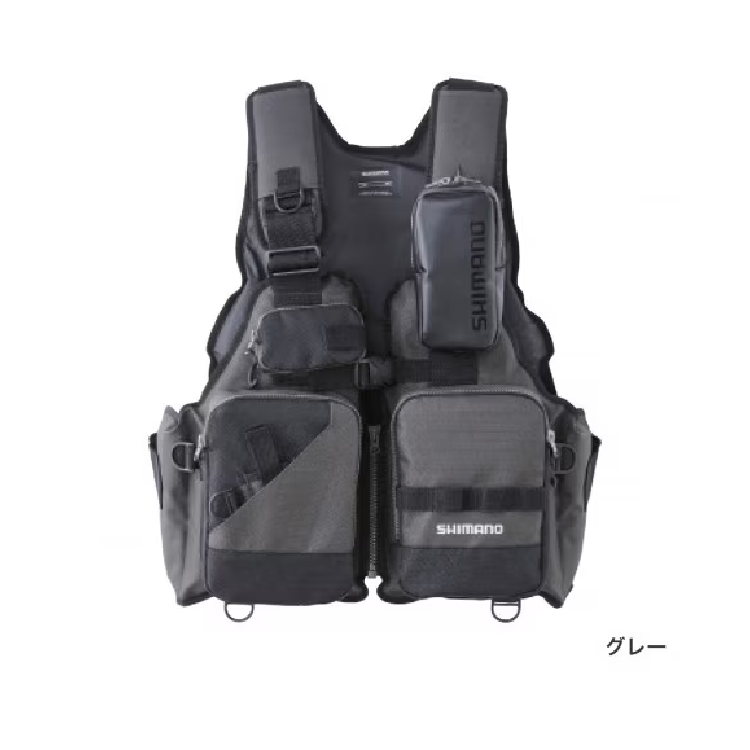 シマノ VF-024U ゲームベスト グレー SHIMANO