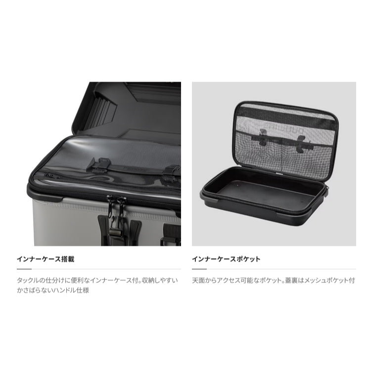 シマノ(SHIMANO) タックルボックス BK-001T タックルボートバッグ（ハードタイプ）22L (お取り寄せ)