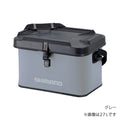 シマノ(SHIMANO) タックルボックス BK-002T EVA タックルバッグ（ハードタイプ）22L (お取り寄せ)