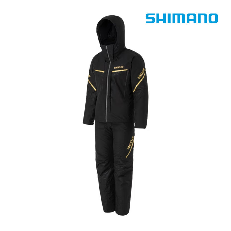 シマノ SHIMANO 防寒ウェア RB-113V ネクサスゴアテックスウォームスーツ ブラック お取り寄せ