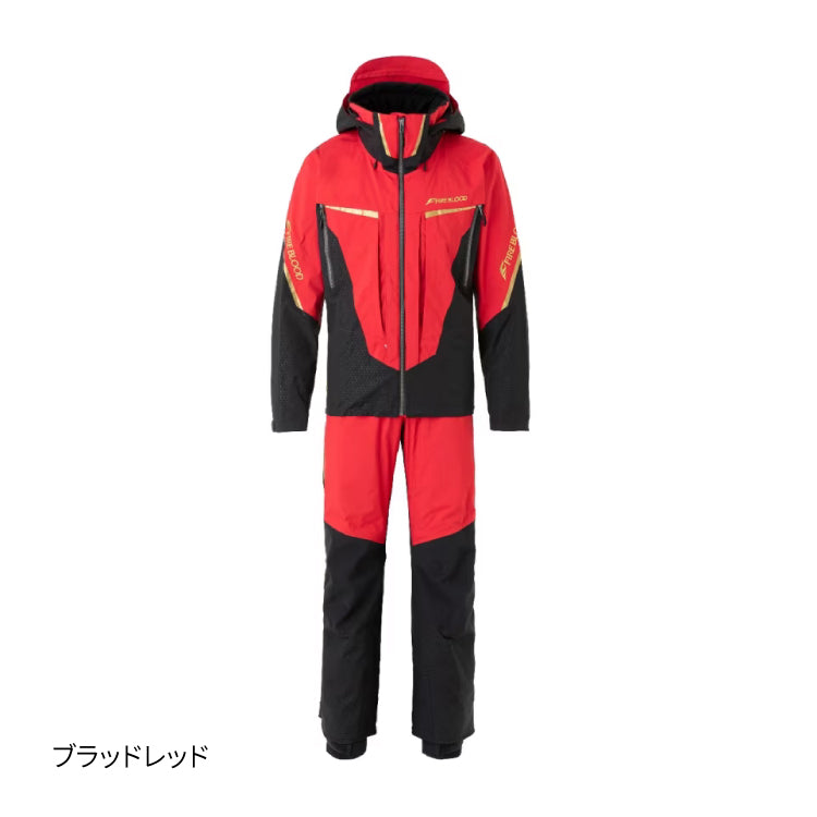 シマノ SHIMANO 防寒ウェア RT-111V リミテッドプロゴアテックスプロテクティブスーツ ブラッドレッド お取り寄せ