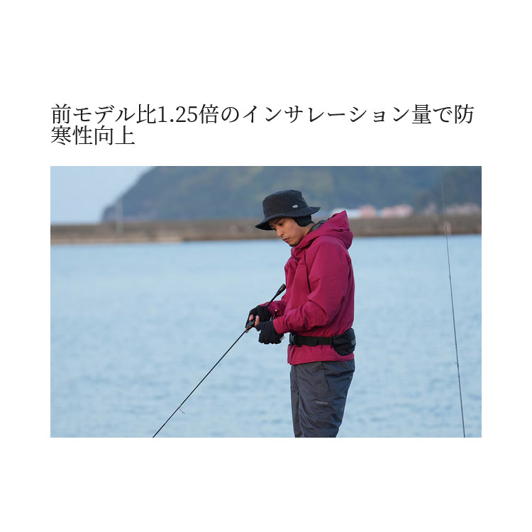 シマノ SHIMANO アウター RB-034W インサレーション レインジャケット ブルーチャコール お取り寄せ
