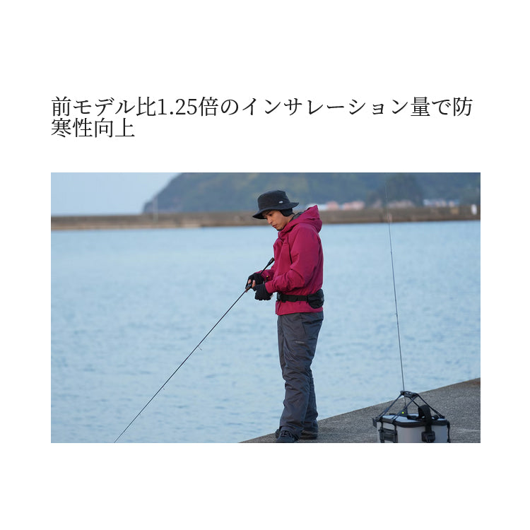シマノ SHIMANO　RB-035W インサレーション レインパンツ チャコール お取り寄せ