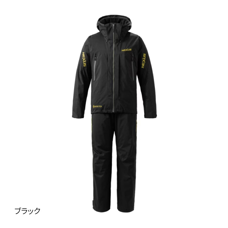 シマノ SHIMANO 防寒ウェア RT-133W ネクサス ゴアテックス テクノレイヤードスーツ ブラック お取り寄せ