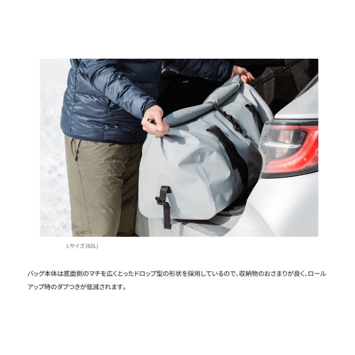 シマノ SHIMANO BA-025W ドライロールアップダッフル Lサイズ お