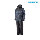 シマノ 防寒レインスーツ RB-057X ベーシックインサレーション レインスーツ 01 ブラックマルチカモ SHIMANO