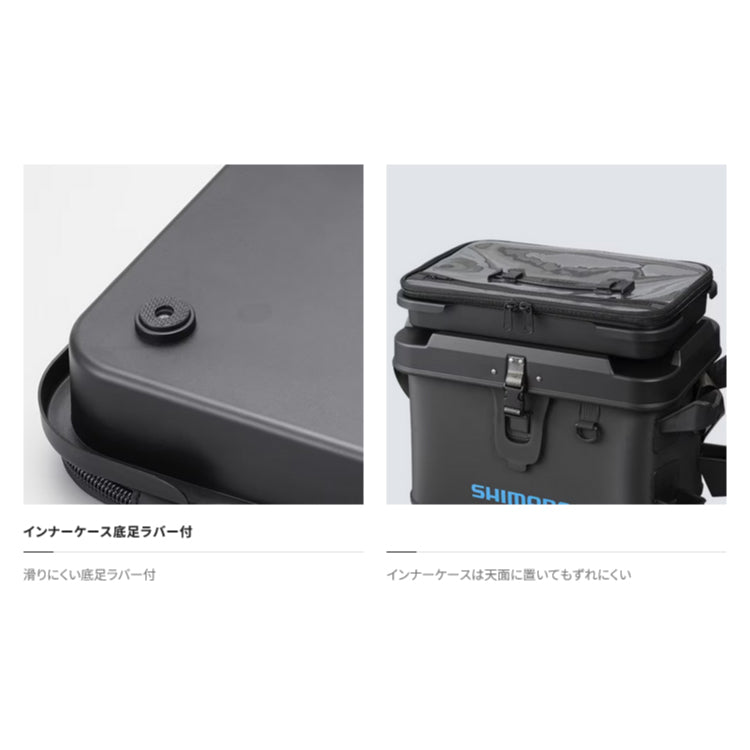 シマノ(SHIMANO) タックルボックス BK-007T ロッドレスト ボートバッグ（ハードタイプ）32L (お取り寄せ)